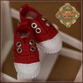 Red Sneakers for 8" Dolls (HH0066A)