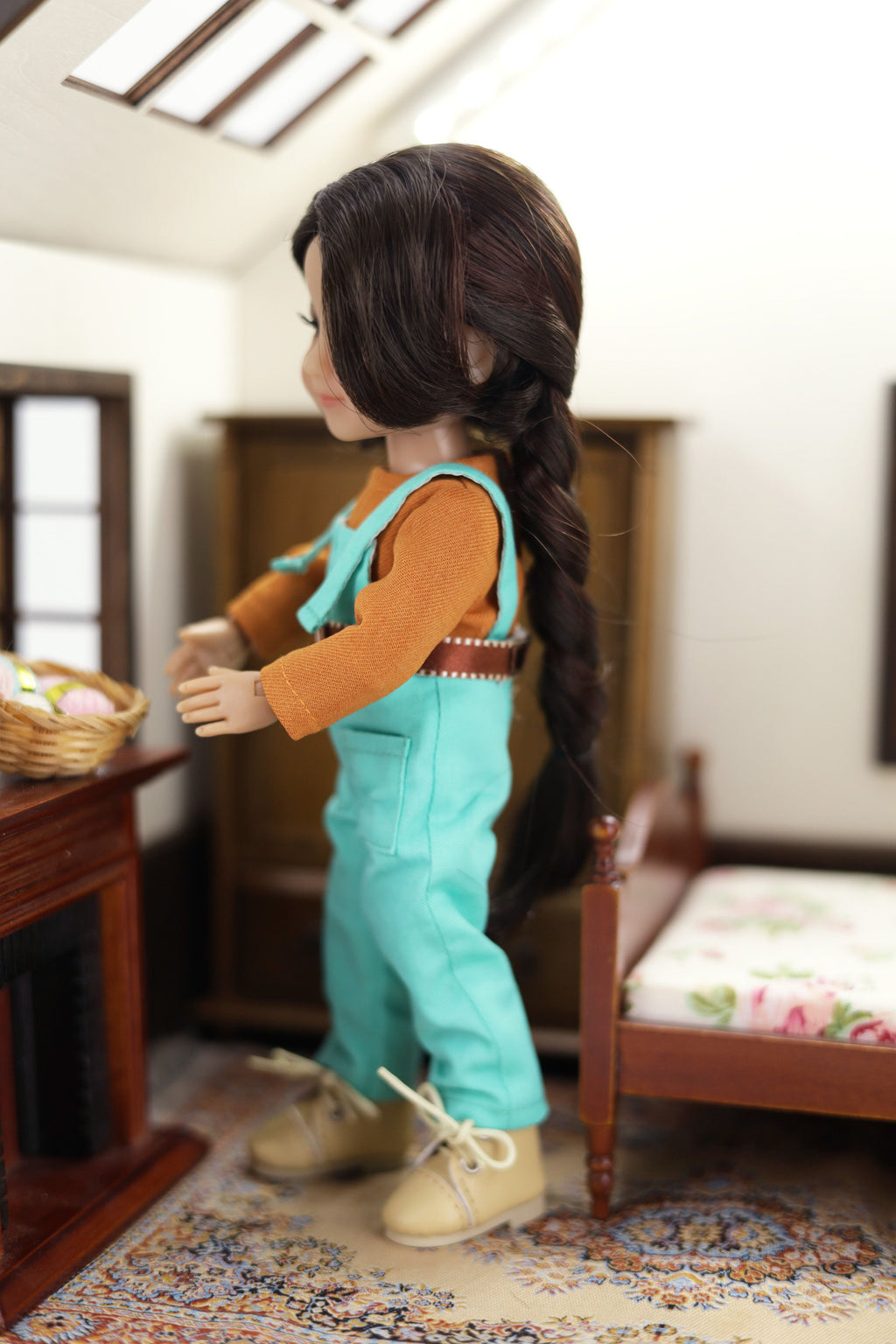 8" Turquoise Adventure Outfit (HC0113A)