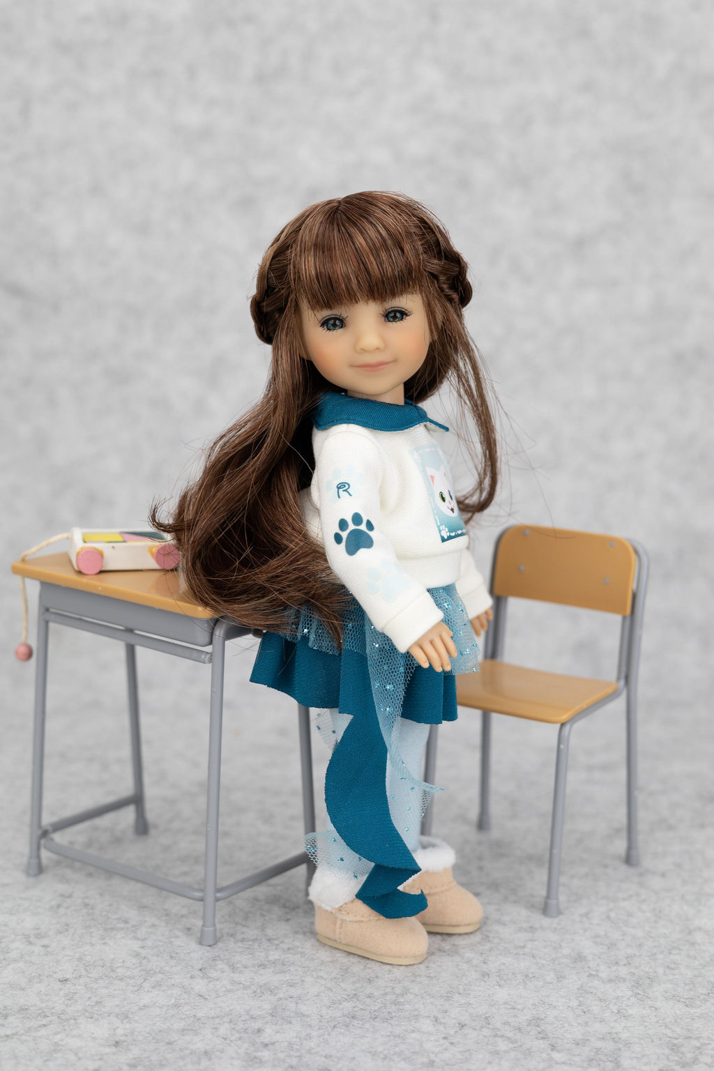 8" Cozy Kitty Outfit (HC0112A)