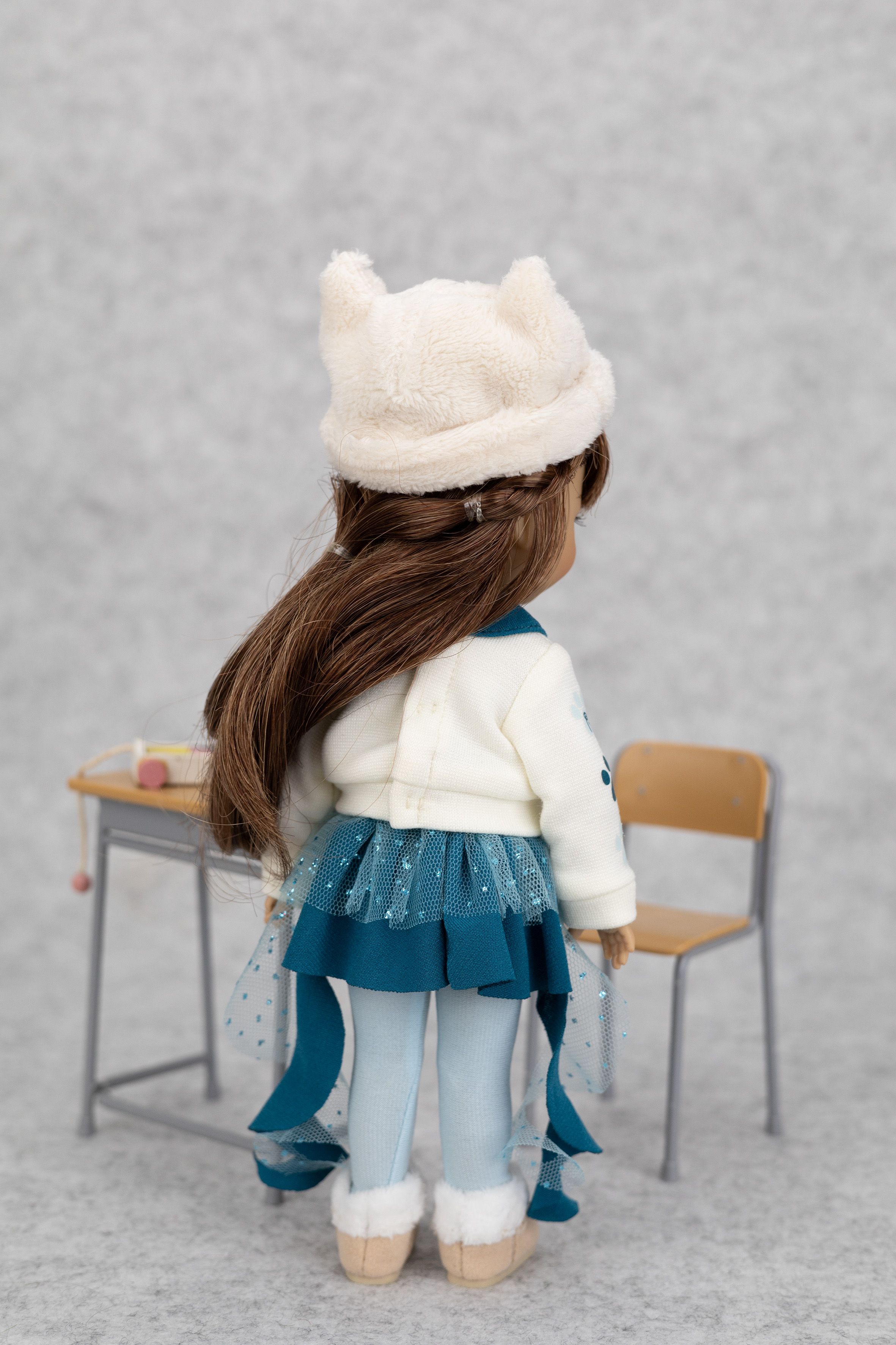 8" Cozy Kitty Outfit (HC0112A)