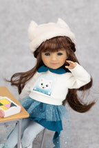 8" Cozy Kitty Outfit (HC0112A)
