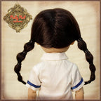 Brown with Braids Mohair Wig (HD0044A)