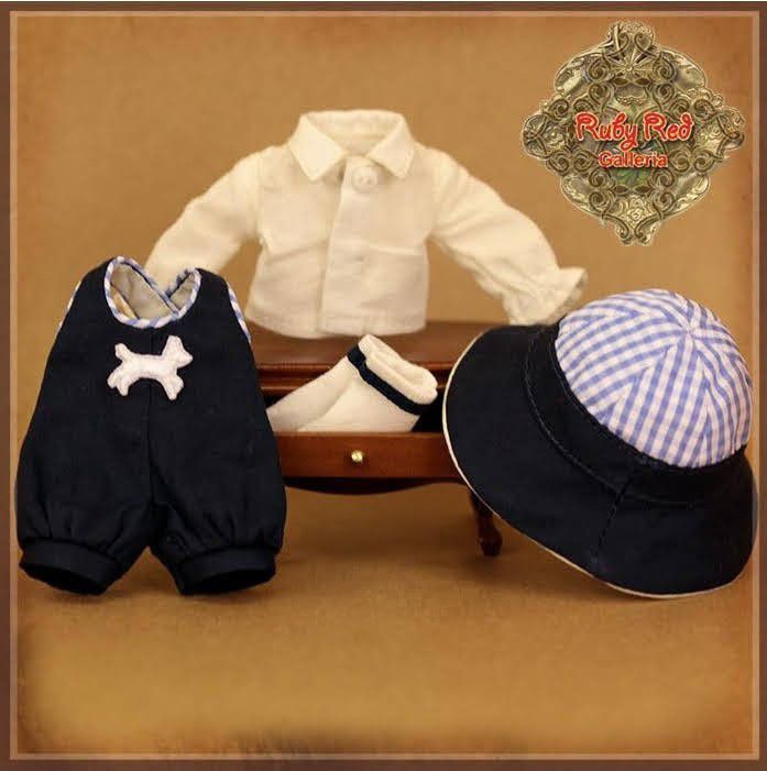 5.5" Shan Style Navy Outfit (HC0085A)