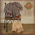 8" Ten Ping Tartan Outfit (HC0094A)