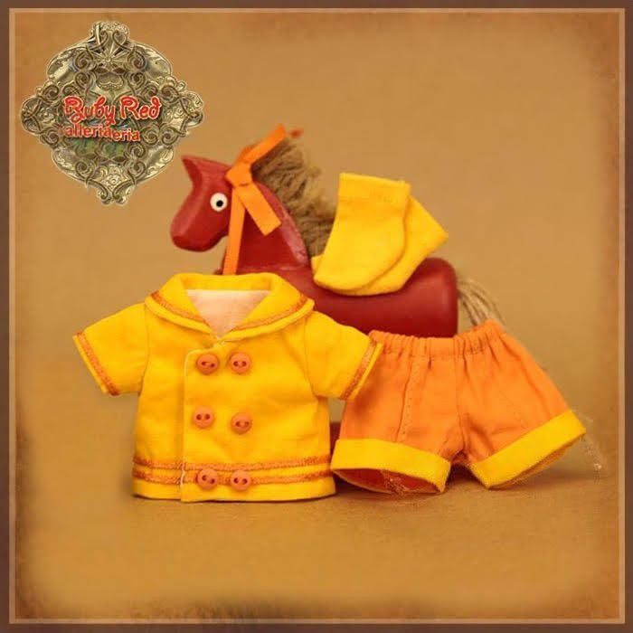 5,5" Shan Orange Schuluniform (HC0070A)