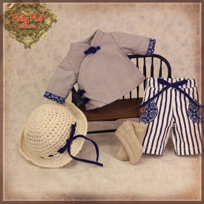 8" Ten Ping Outfit - Pants Style (HC0041A)