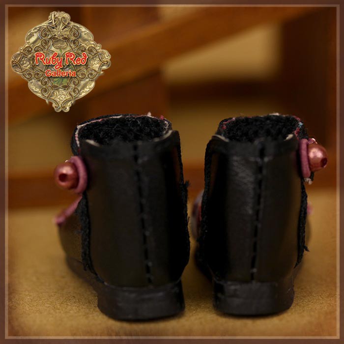 Black Boots for 8" Dolls (HH0070A)