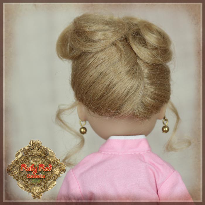 Blonde Mohair Wig for 8" Dolls (HD0048A)
