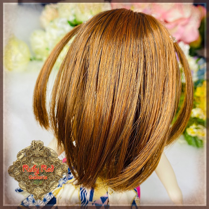 Auburn Synthetic Hair Wig for 6.5" Dolls (HD0054A)