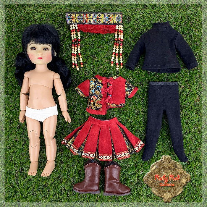 8" Four Kindergartner - Erdenechimeg (Mongolia) - FA0027A