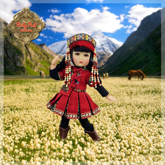8" Four Kindergartner - Erdenechimeg (Mongolia) - FA0027A
