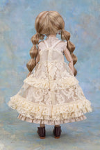 12” InMotion Girl Champagne Petal Dress (WC0097A)