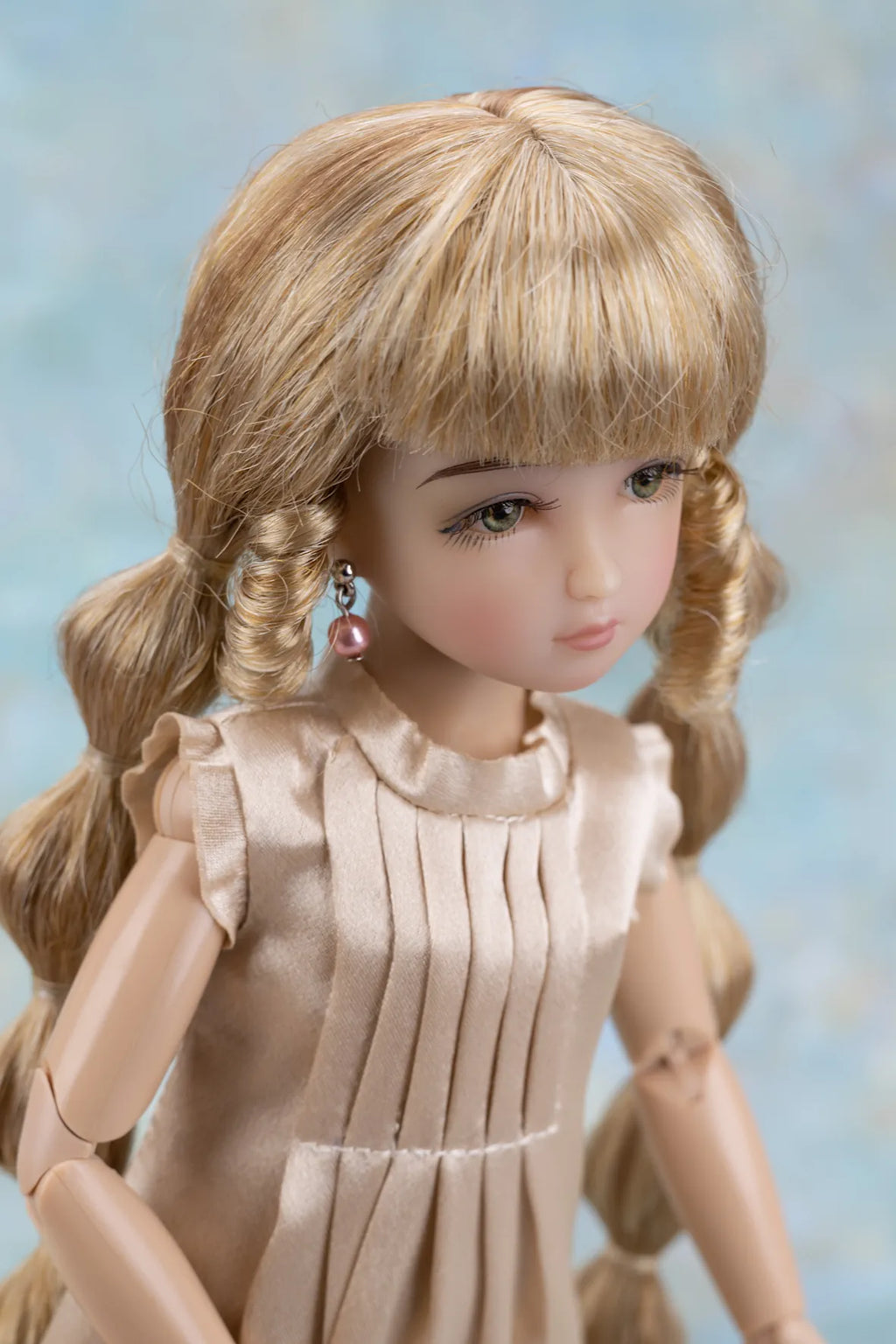 12” InMotion Girl Champagne Petal Dress (WC0097A)
