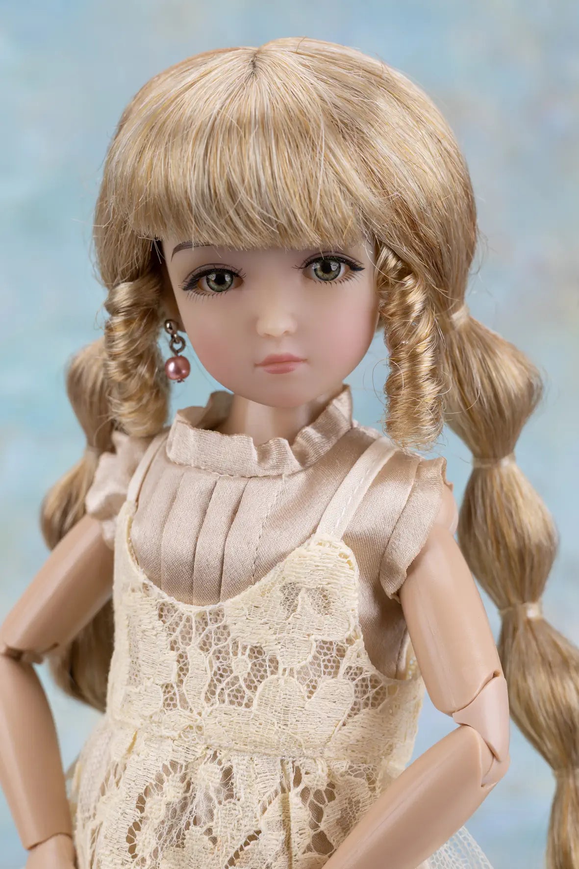 12” InMotion Girl Champagne Petal Dress (WC0097A)
