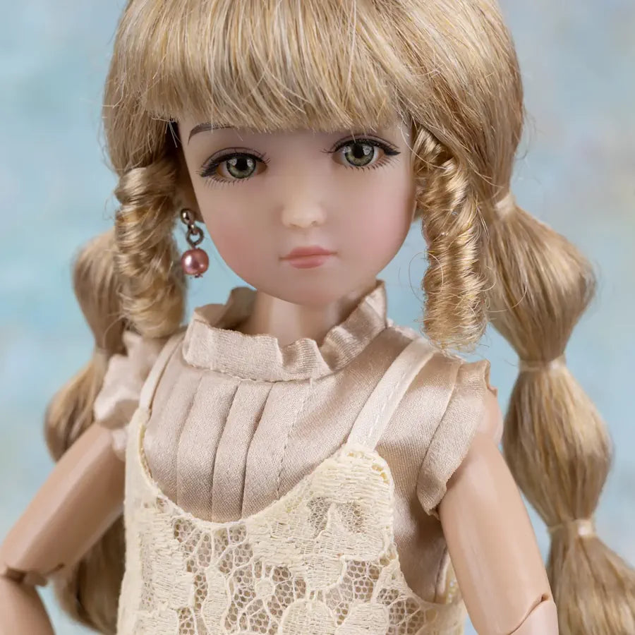 12” InMotion Girl Champagne Petal Dress (WC0097A)