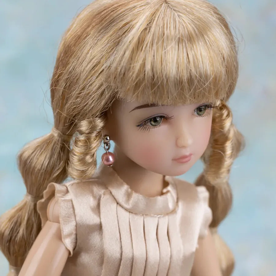 12” InMotion Girl Champagne Petal Dress (WC0097A)