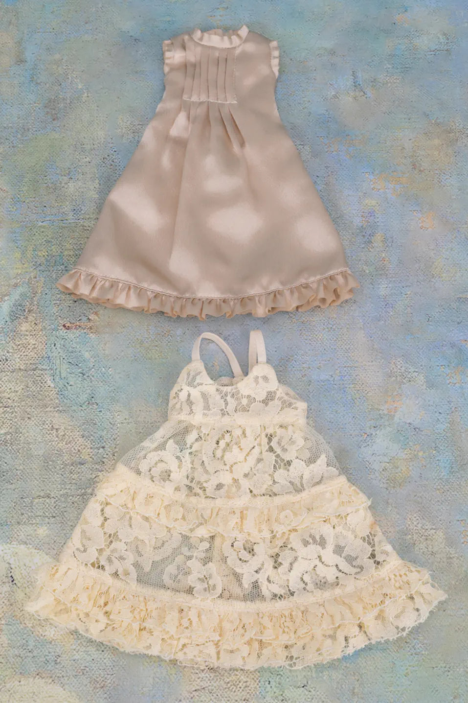 12” InMotion Girl Champagne Petal Dress (WC0097A)
