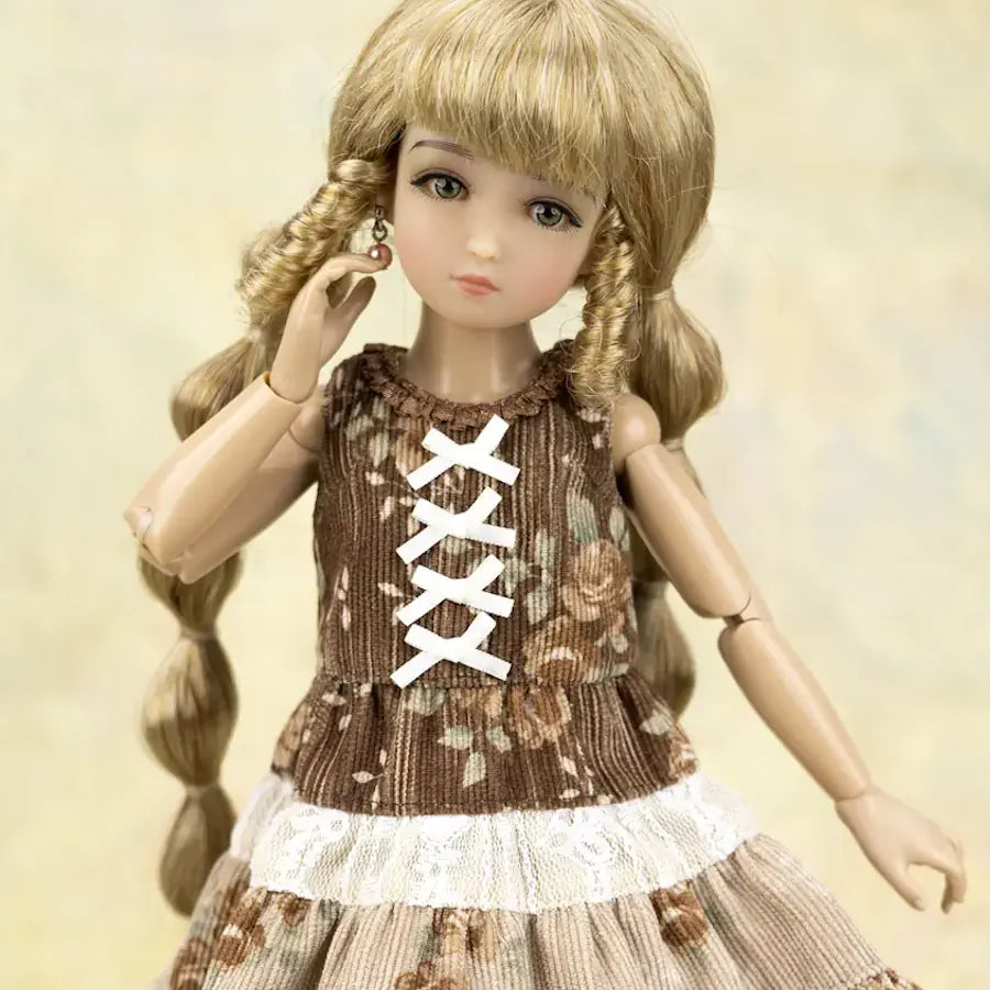 12” InMotion Girl Cottage Garden Corduroy Outfit (WC0095A)