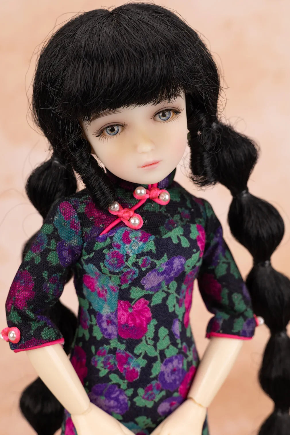 12” InMotion Girl Heritage Floral Cheongsam