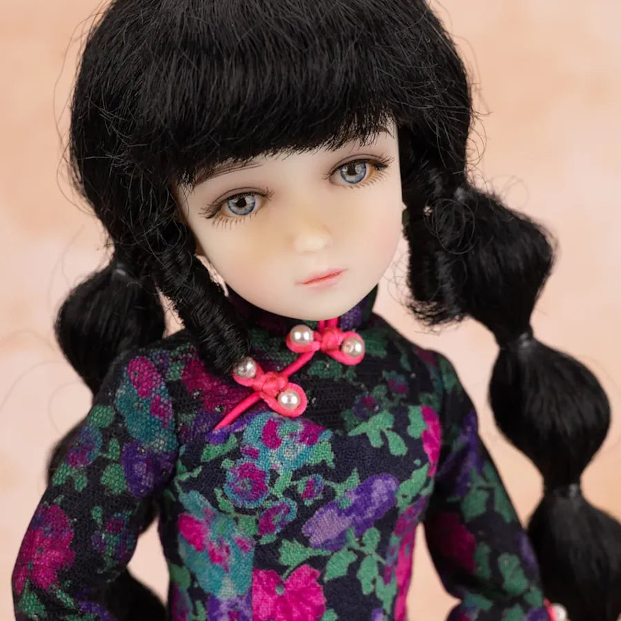 12” InMotion Girl Heritage Floral Cheongsam