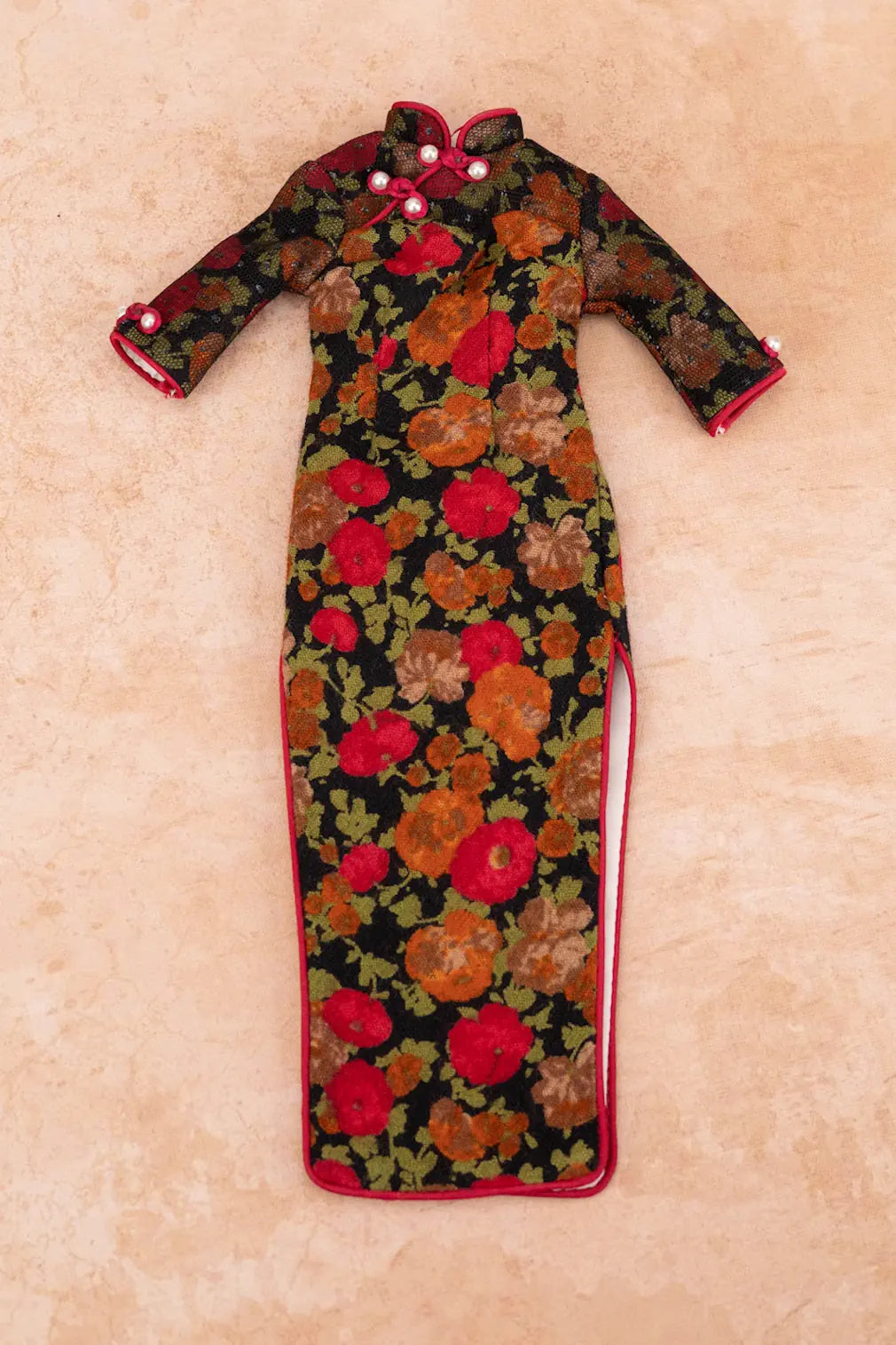 12” InMotion Girl Heritage Floral Cheongsam