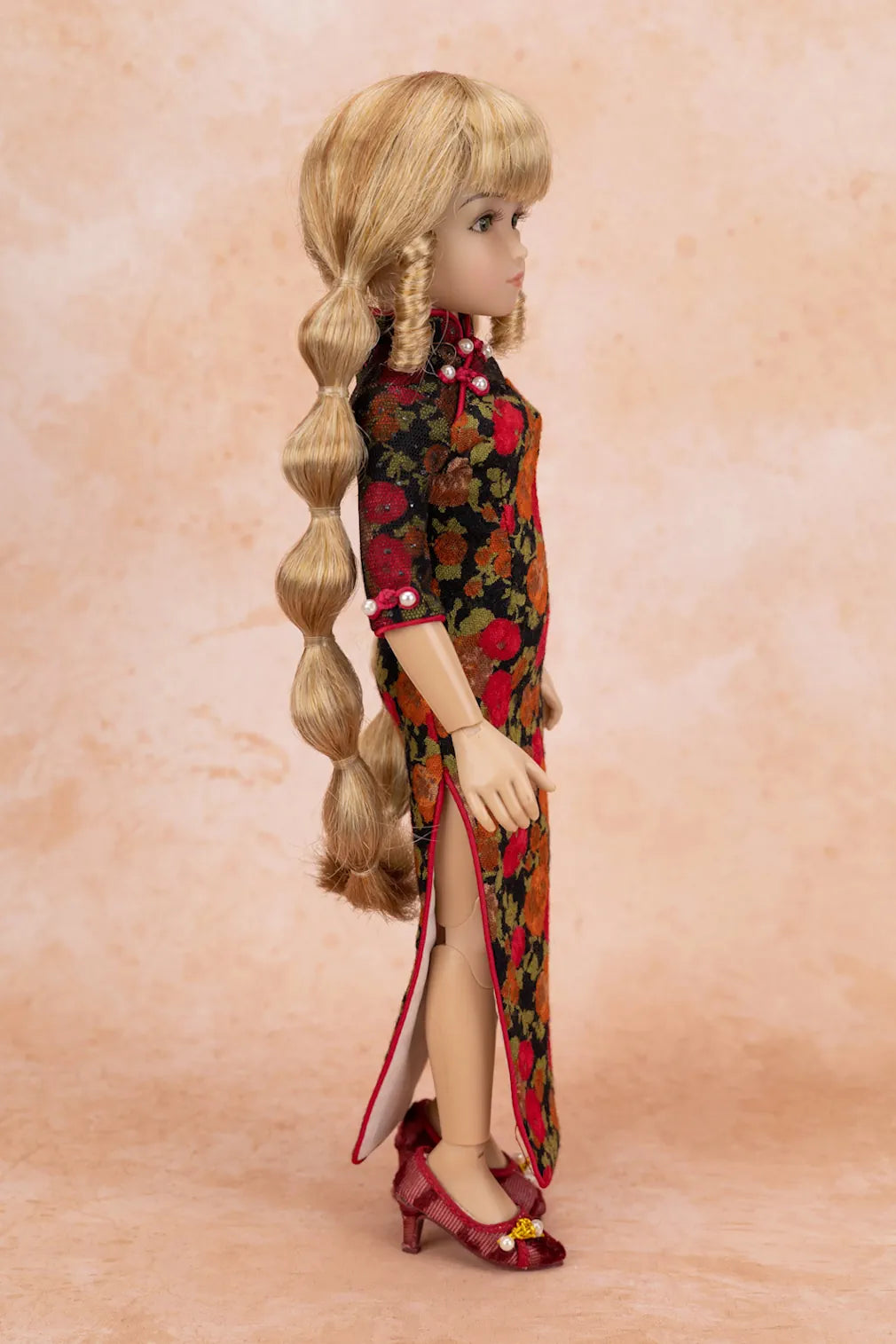 12” InMotion Girl Heritage Floral Cheongsam