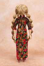 12” InMotion Girl Heritage Floral Cheongsam