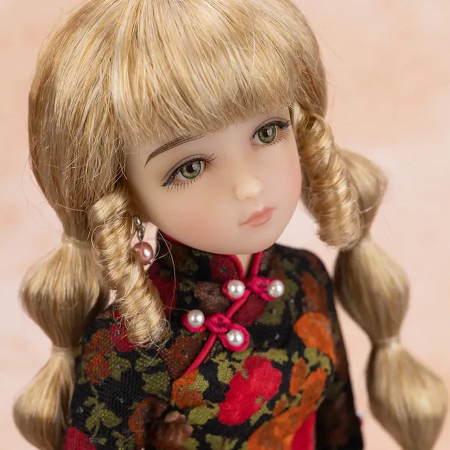 12” InMotion Girl Heritage Floral Cheongsam