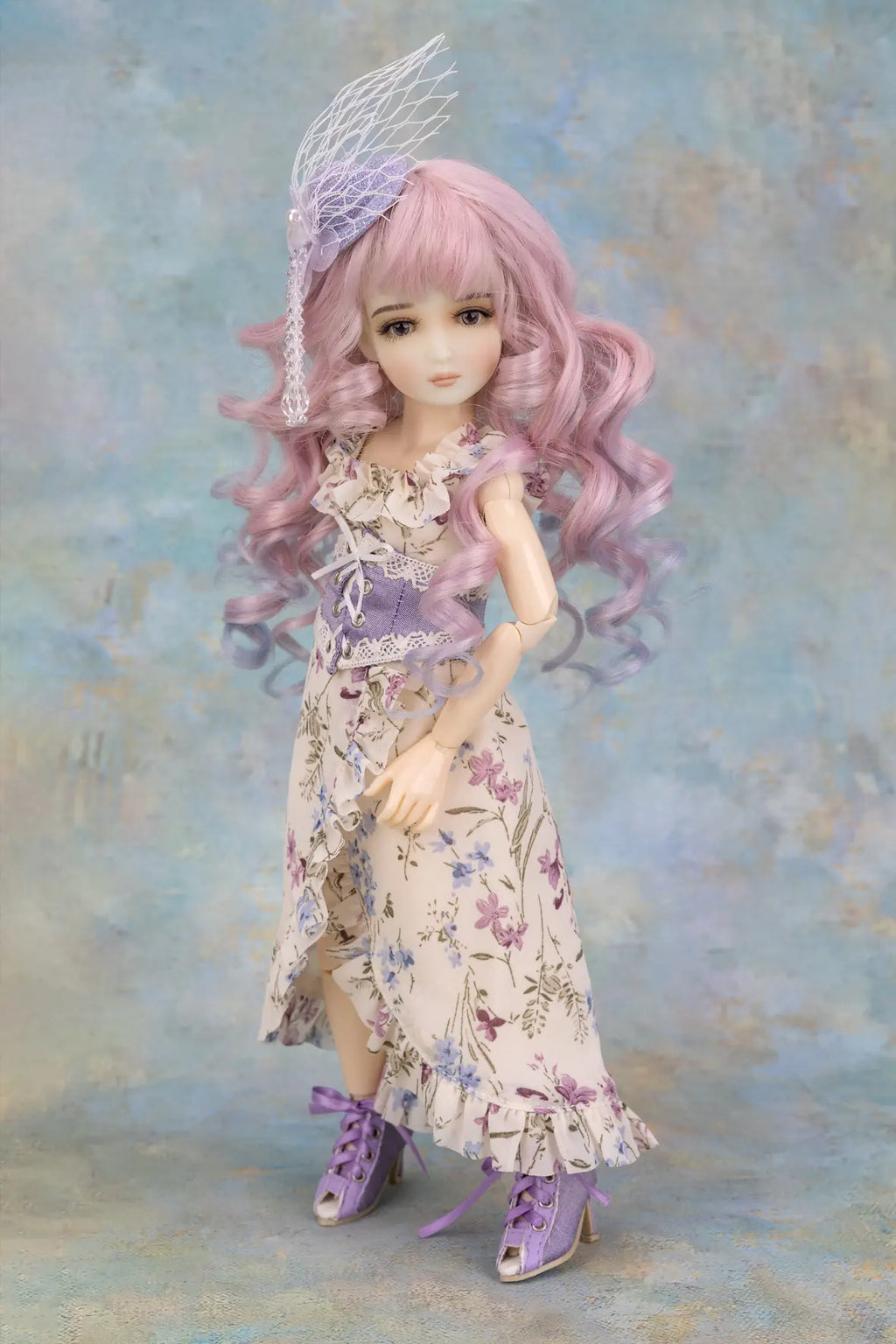 12” InMotion Mädchen Lavendelbrise-Kleid (WC0094A)