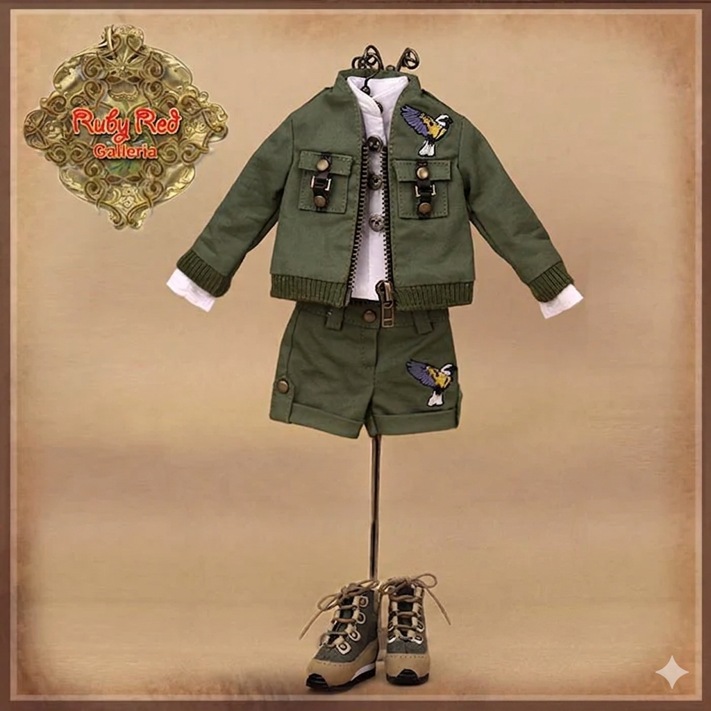 12" InMotion Mädchen Souvenir-Outfit (WC0070A)