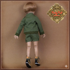 12" InMotion Mädchen Souvenir-Outfit (WC0070A)